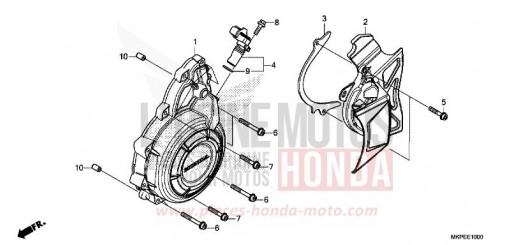 A.C. GENERATOR COVER CB500FAK de 2019